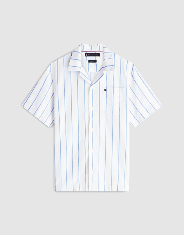 Tommy Hilfiger - Regular Fit Cuban Collar SS Shirt