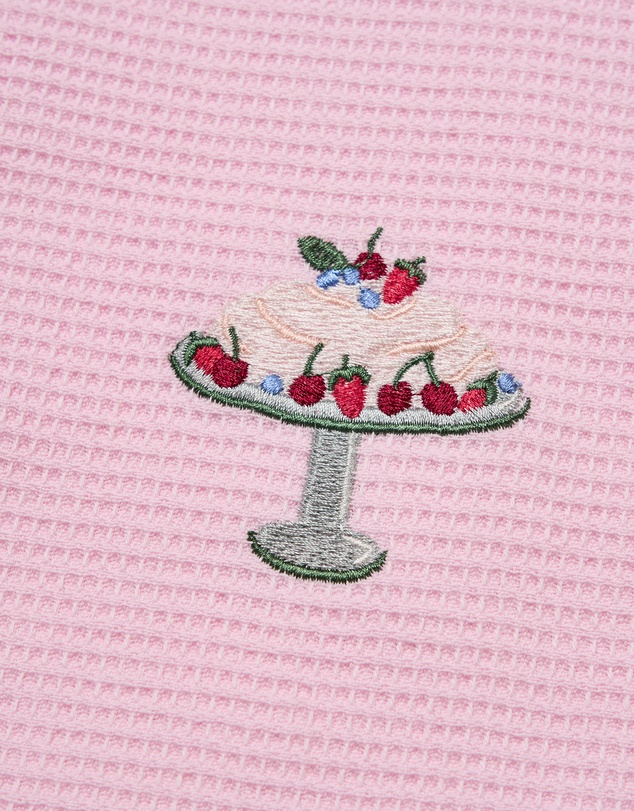 Linen House - Embroidered Tea Towel