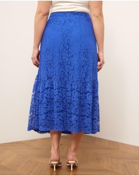 Atmos&Here Curvy - Vida Lace Midi Skirt