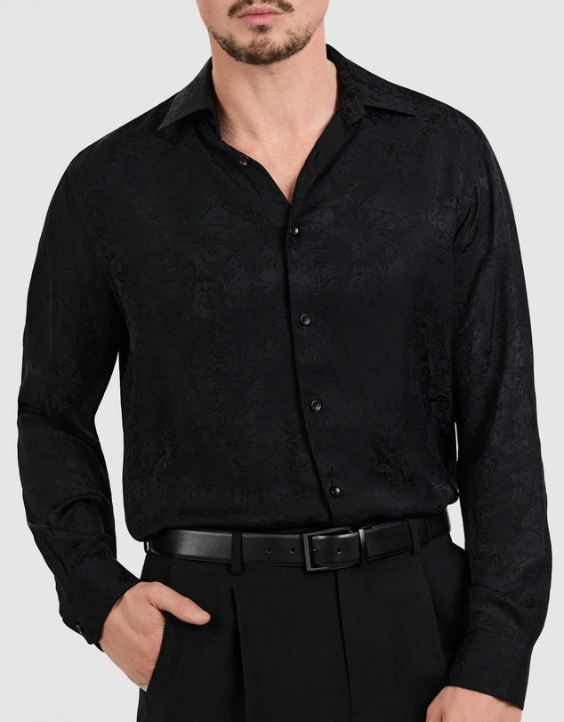 Tarocash - Vegas Viscose Paisley Shirt