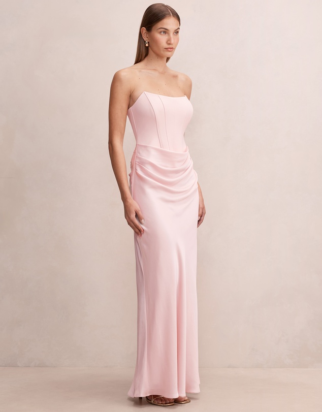 Forever New - Isra Drape Strapless Maxi Dress