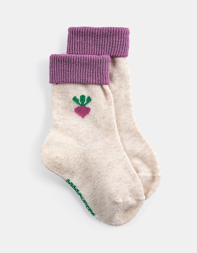 Bobo Choses - 2-Pack Pixel Sugar Beet Short Socks - Babies