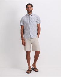 Sportscraft - Guy Short Sleeve Liberty Print Shirt