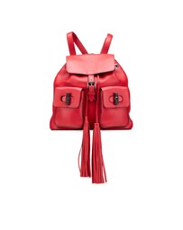 Pre-Loved by Azura Reborn - Pre-Loved Leather Bamboo Tassel Backpack