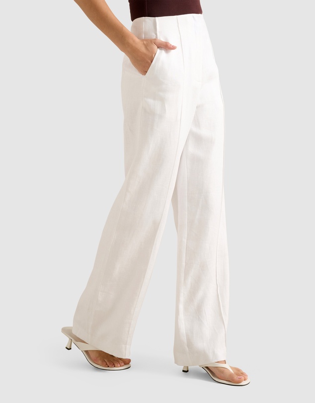 Forever New - Posey Linen Wide Leg Pants