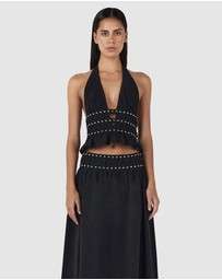 Ownley - Mavis Studded Top