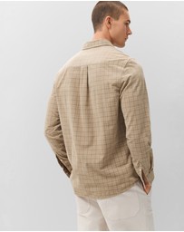UNISON - Check Cord Regular Fit Shirt