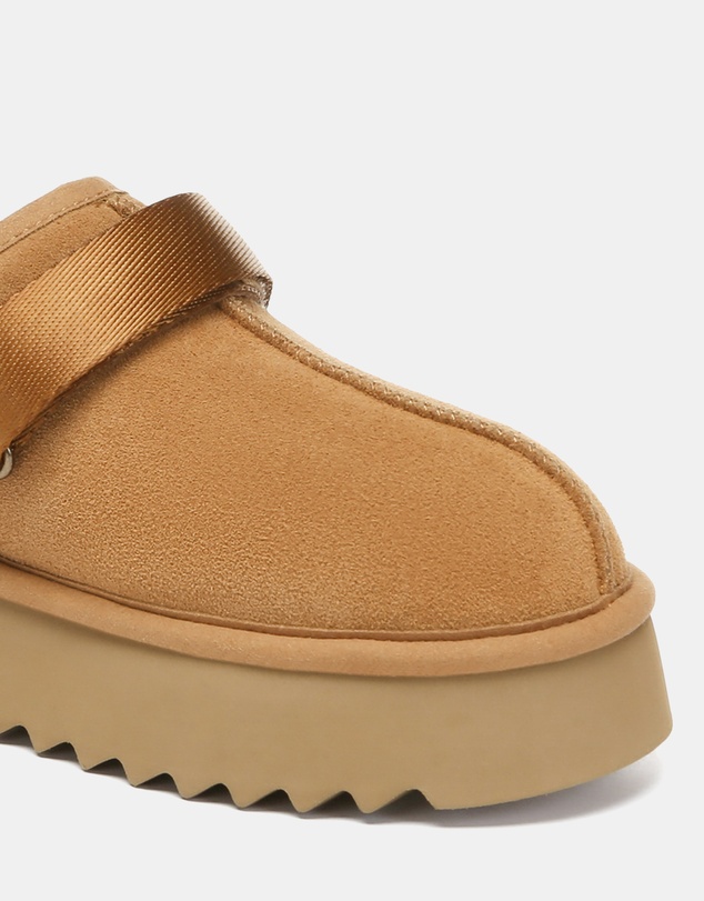 EVERAU - Australian Shepherd Ugg Cozeln Cow Suede Upper House Shoes