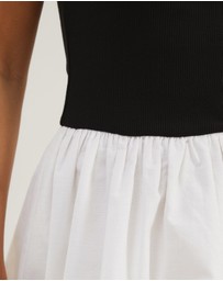 Atmos&Here - Nikki Bubble Hem Mini Dress