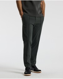Calibre - Technical Knit Pintucked Pants Khaki