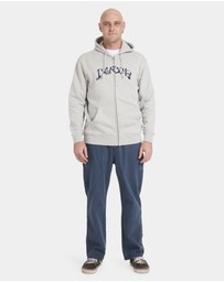 Billabong - Mens Bad Dog Arch Zip Up Hoodie
