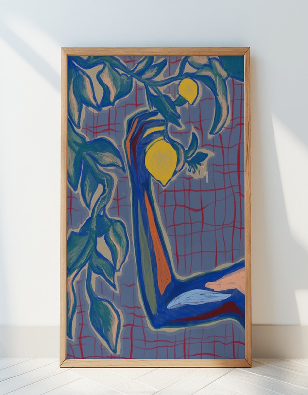 Olive et Oriel - KH Studio - With the Sun by Karla Hyman Art Print