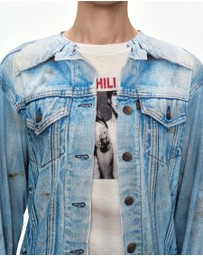 Andersson Bell - Denim Jacketed Trompe-LOeil L/S T-Shirt - Unisex