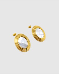 Izoa - Adeline Stud Earrings