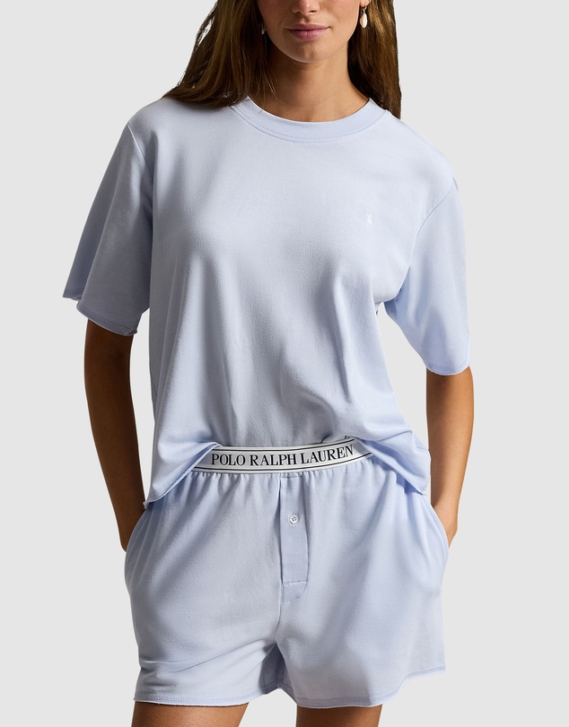 Polo Ralph Lauren - Club Terry Cotton Tee & Boxer Short Pyjama Set