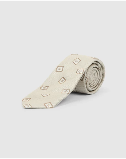 Tarocash - Gilbey Geo Silk Tie