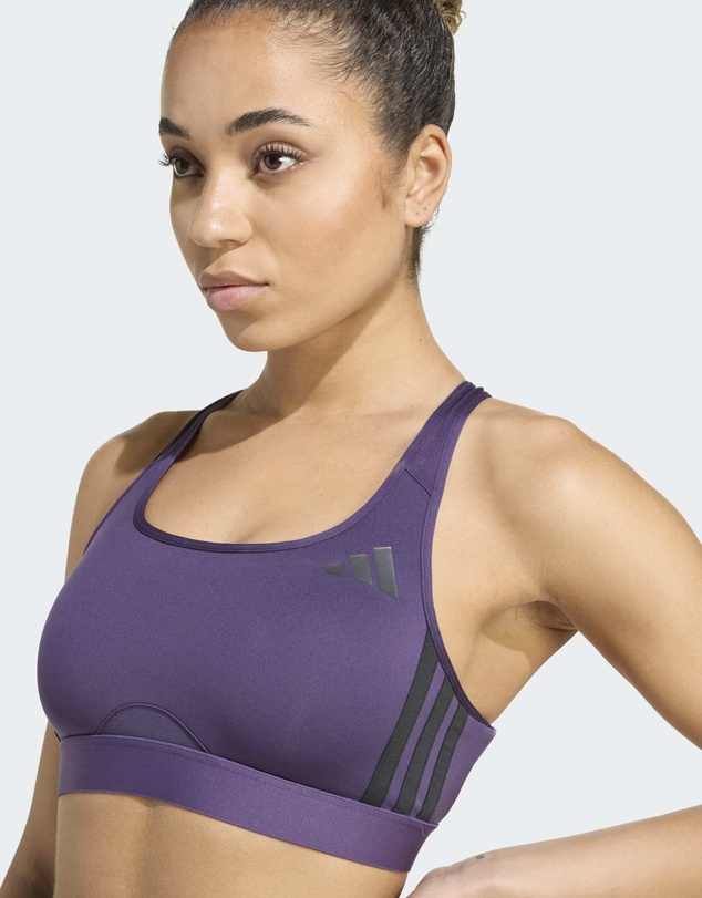 adidas Performance - PrimeLiftReact Train Medium Support 3-stripes Bra Womens