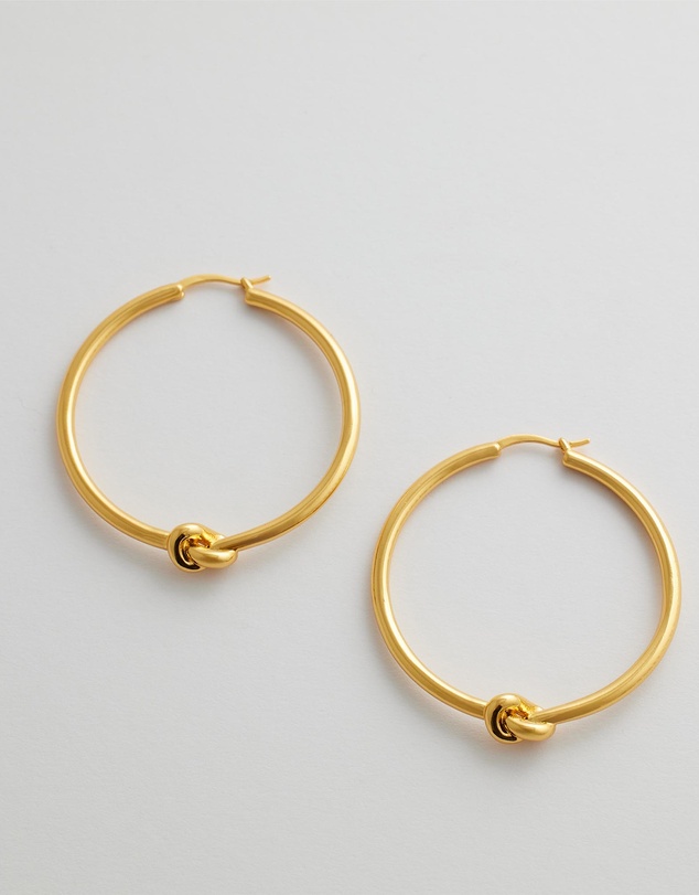 Mossée - Anya Knot Hoops