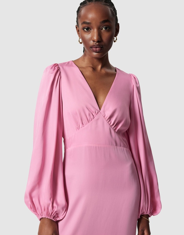 & Other Stories - V-Neck Midi Dress