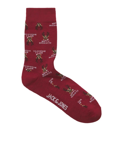 Jack & Jones - 3-Pack Happy Holidays Socks