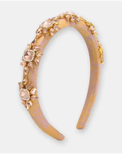 Morgan & Taylor - Soleil Headband in Gold