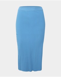 Forcast - Cosette Rib Knit Skirt