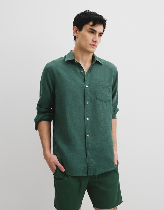 Country Road - Organically Grown Linen Regular Fit Shirt