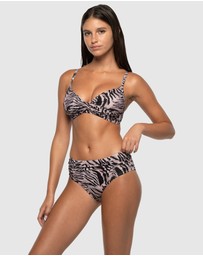 Nip Tuck Swim - Tuamotu Brigitte Ruched Bikini Pant