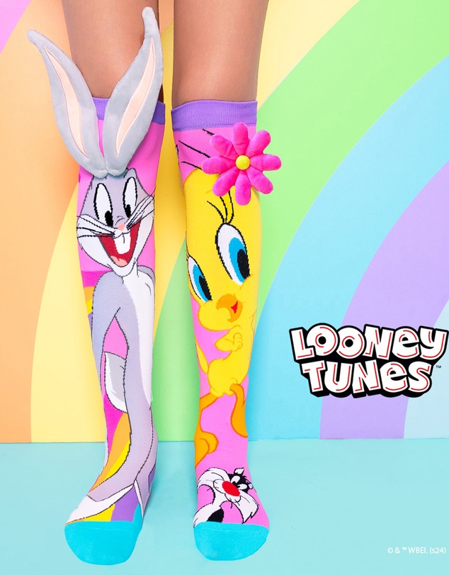 MADMIA - Tweety Bugs Bunny Socks - Kids-Teens