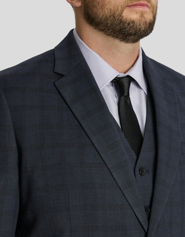 Johnny Bigg - Henry Check Stretch Suit Jkt