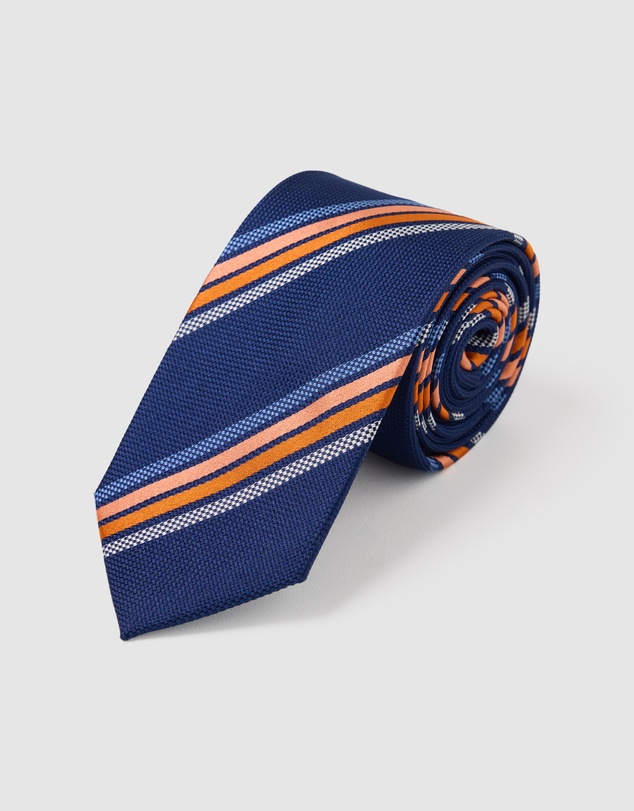 Oxford - Judd Stripe Silk 7Cm Tie