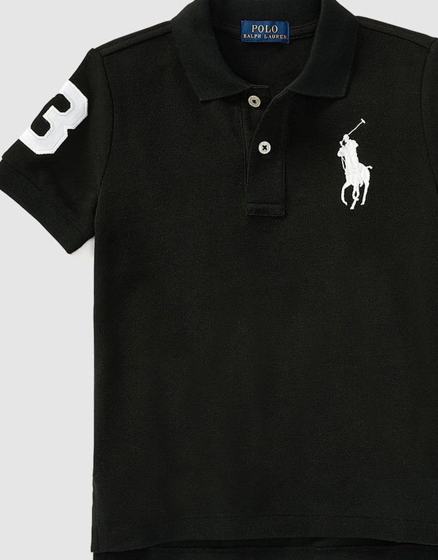 Polo Ralph Lauren - Big Pony Cotton Mesh Polo Shirt - Kids