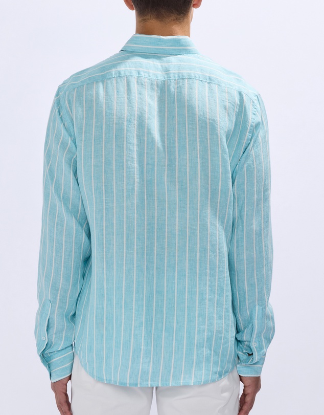 Marcs - Felix LS Stripe Linen Shirt