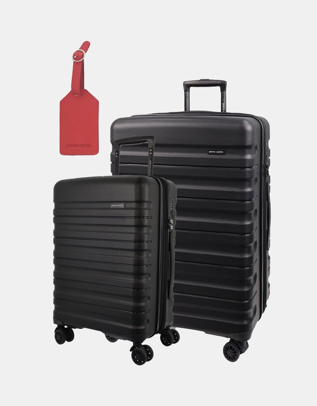 Pierre Cardin - Pierre Cardin Grande Hard Shell Medium and Cabin Bundle 2-Piece Set