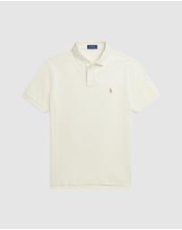 Polo Ralph Lauren - Custom Slim Fit Mesh Polo Shirt - ICONIC EXCLUSIVE
