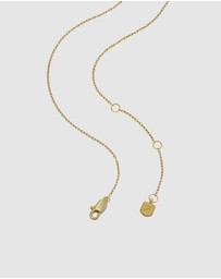Fossil - JEWELRY Classic Mother-of-Pearl Gold-Tone Pendant Necklace