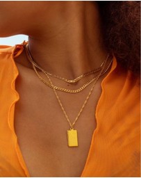HOUSE OF SLANI - Slim Mar Chain Necklace