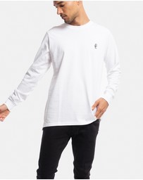 Counter Culture - Cypher Embroidery Long Sleeve Tee
