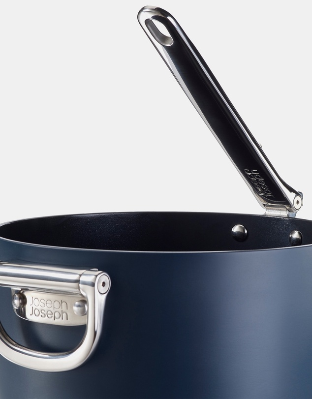 Joseph Joseph - Space Non-stick Saucepan with Folding Handles and Lid - 23 cm