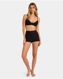 Billabong - Womens Tanlines Surf Short Full Bikini Bottom