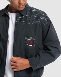 Quiksilver - Quiksilver X Stranger Things Mens Upside Down Jacket