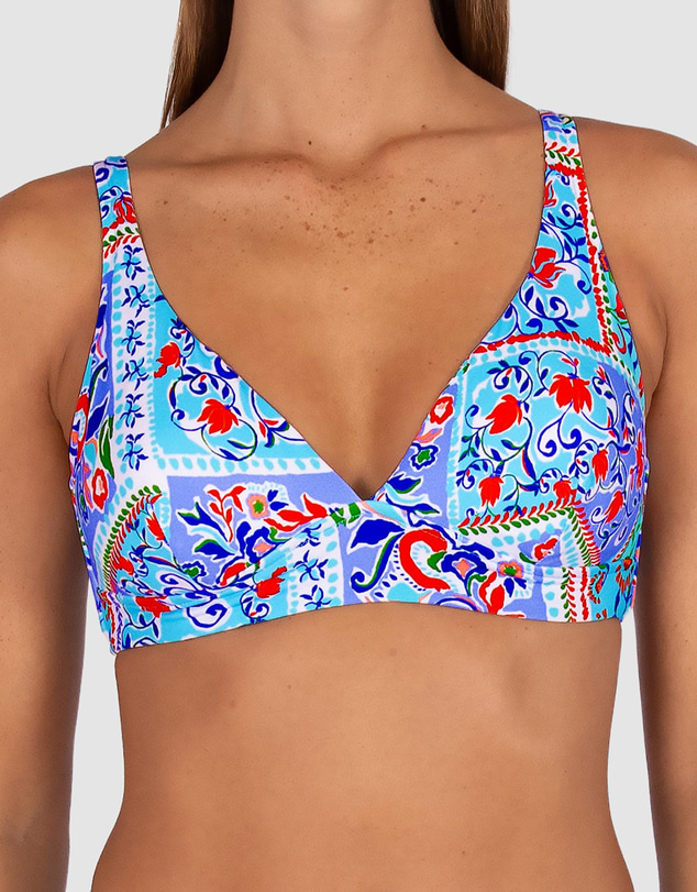 Baku Swimwear - La Condesa C/D Cup Longline Bikini Bra Top