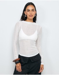 AERE - Valentina Long Sleeve Top