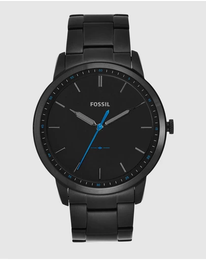 Fossil - The Minimalist 3H Black Analogue Watch