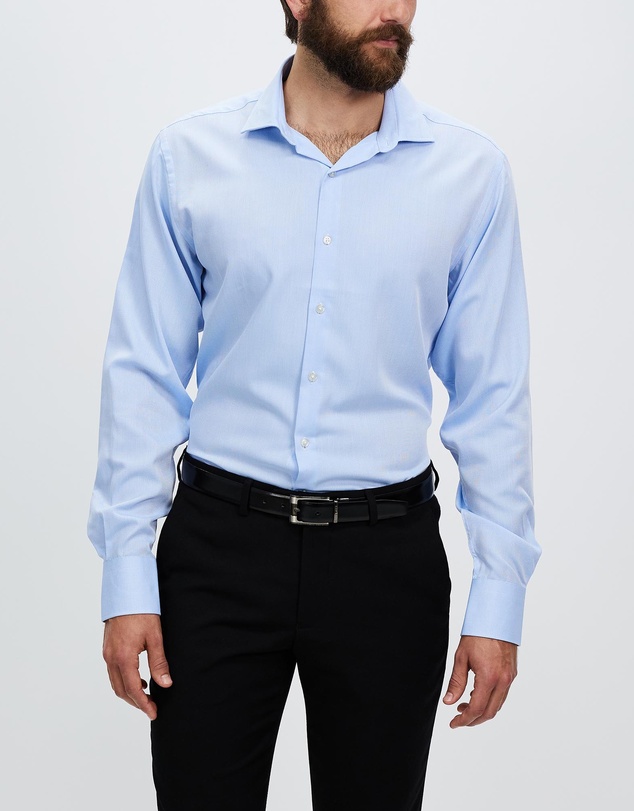 Van Heusen - Textured Wash-N-Wear Shirt 