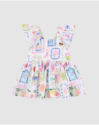 Fox & Finch - Summer Vacay Overlay Dress - Babies
