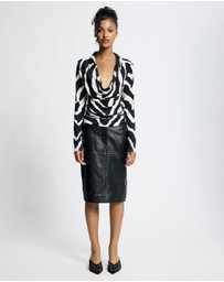 Lover - Bianca Plunge Top