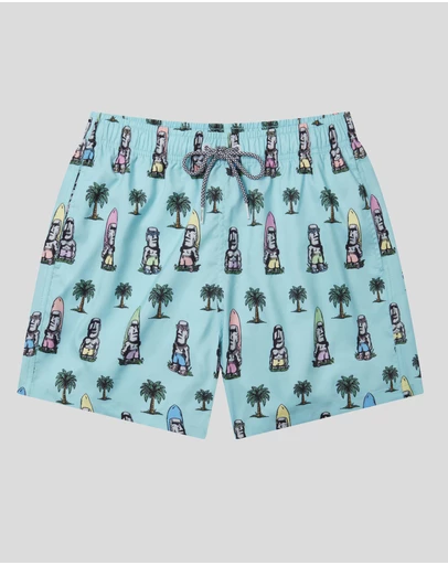 Boardies - Boardies Island Elders Mid Length Swim Shorts