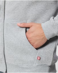 S Double - Cursive Zip Hoodie