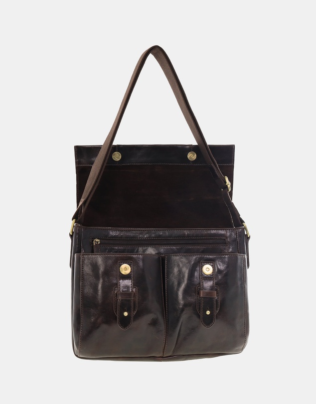 Pierre Cardin - Pierre Cardin Men's Rustic Messenger/Computer Bag